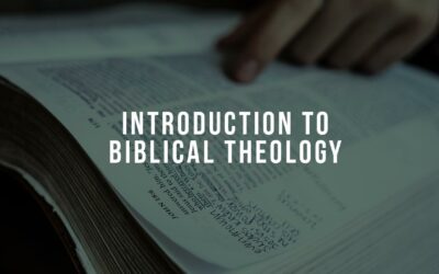 Introduction to Biblical Theology